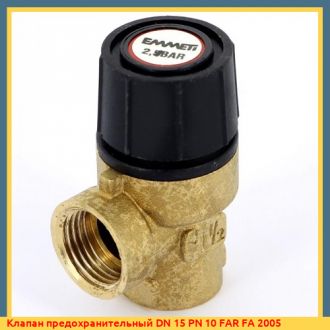 Клапан предохранительный DN 15 PN 1,5 в/р Uni-Fitt