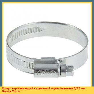 Хомут нержавеющий червячный 16/27 мм VERS