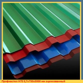 Профнастил H114 21x1200x1500 мм оцинкованный