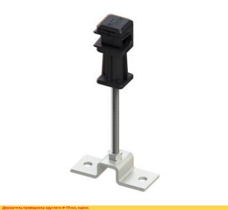 Держатель токоотвода, 6-8 мм H= 16 мм, пластик (коричневый)